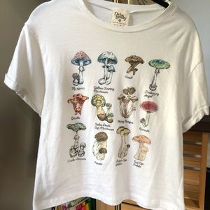 Mushroom crop top